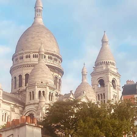 Апартаменты Chambre Avec Terrasse A Montmartre Sacre Coeur Париж Экстерьер фото